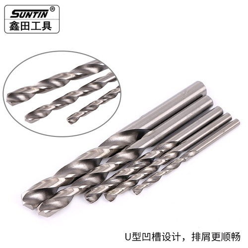 Drill bit set twist drill household metal punching woodworking stainless steel hand drill hand electric drill impact drill bit