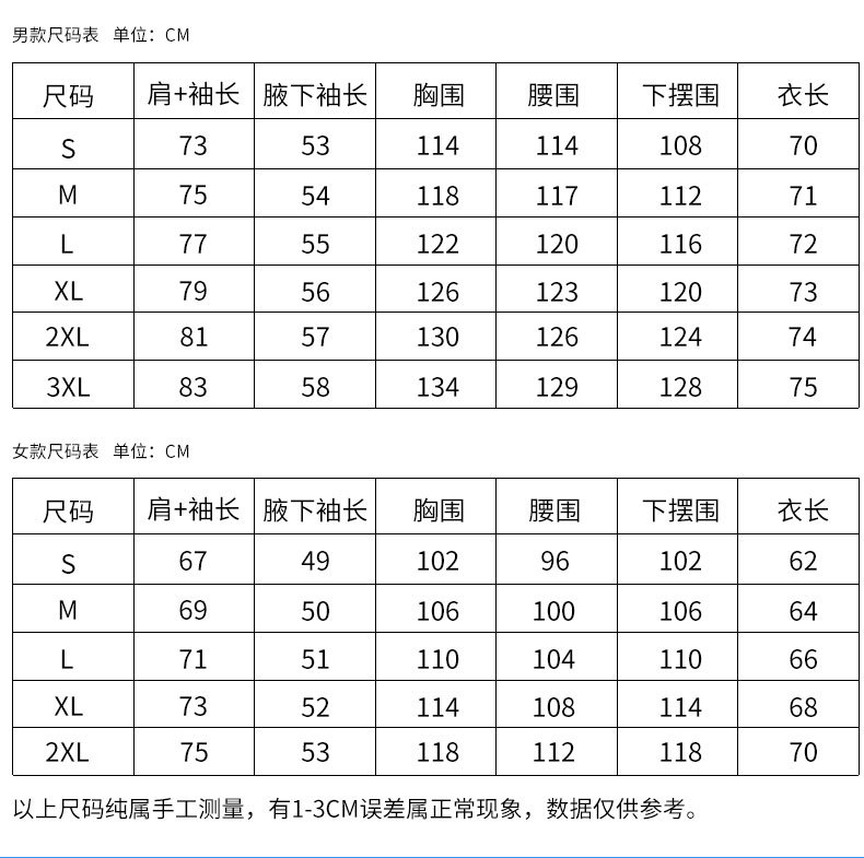 新款冬季加厚户外运动外套防水防风男士女士工作服冲锋衣详情图2