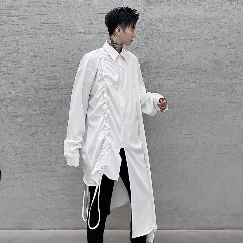 Wholesale foreign trade autumn and winter shirts for men and women, trendy loose bottoming shirts, casual shirts C80 P95_voghion.com