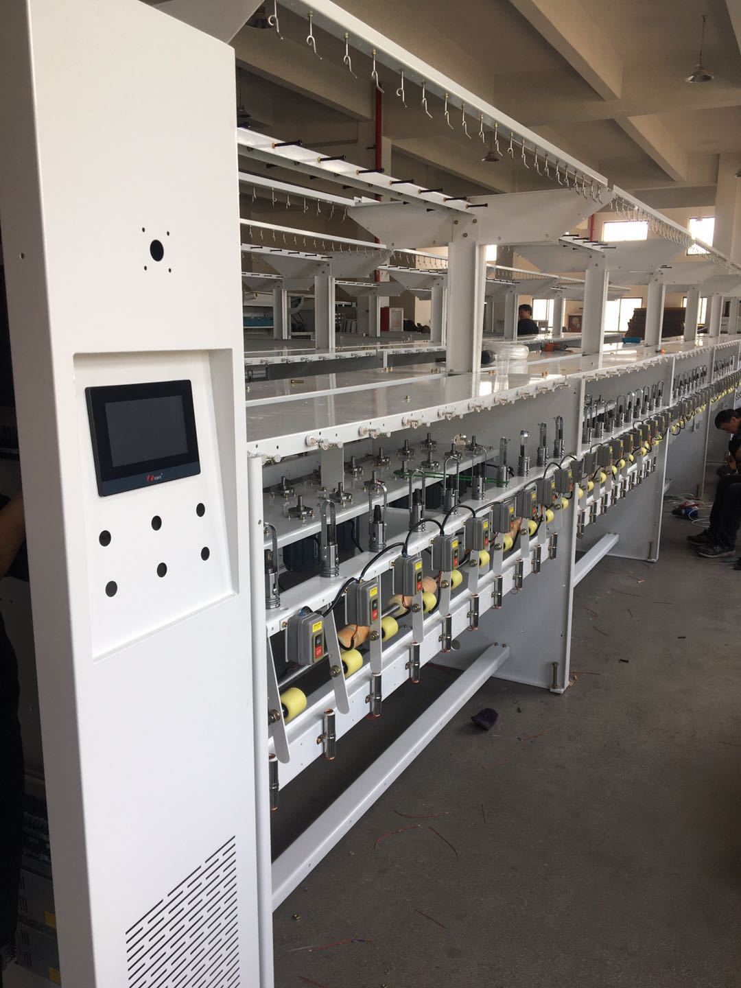 柒牌纺机口罩带编织机 针通机 勾针机 耳绳机 口罩机