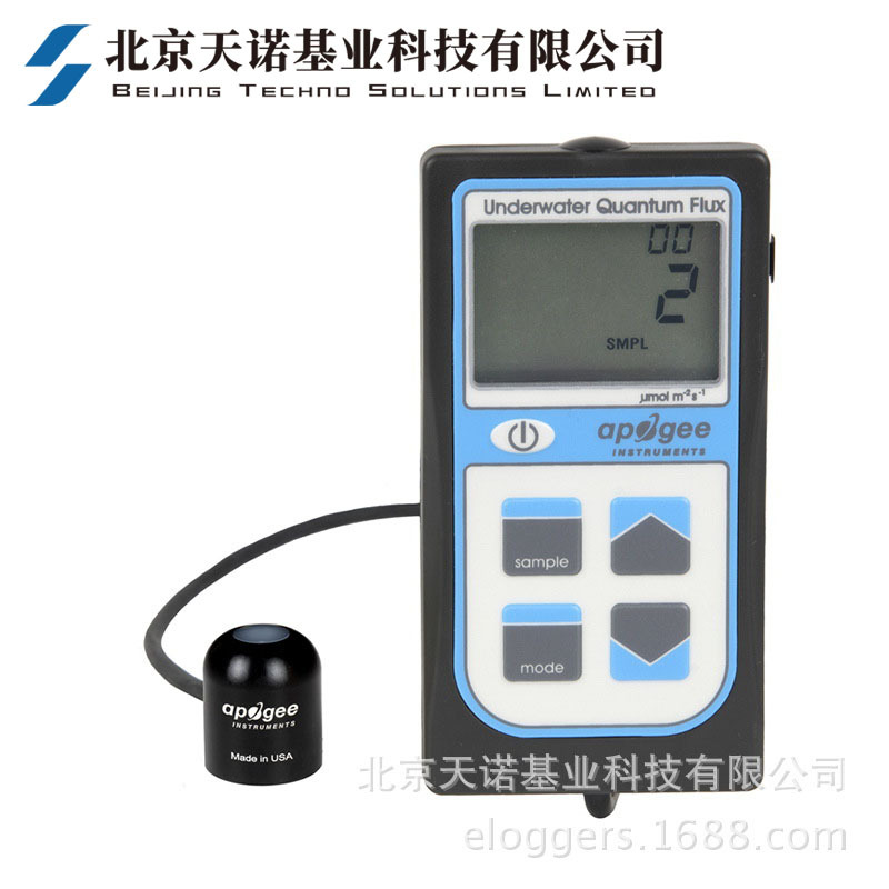 美国Apogee MQ-210X手持式水下专用型光合有效辐射计PAR自记录