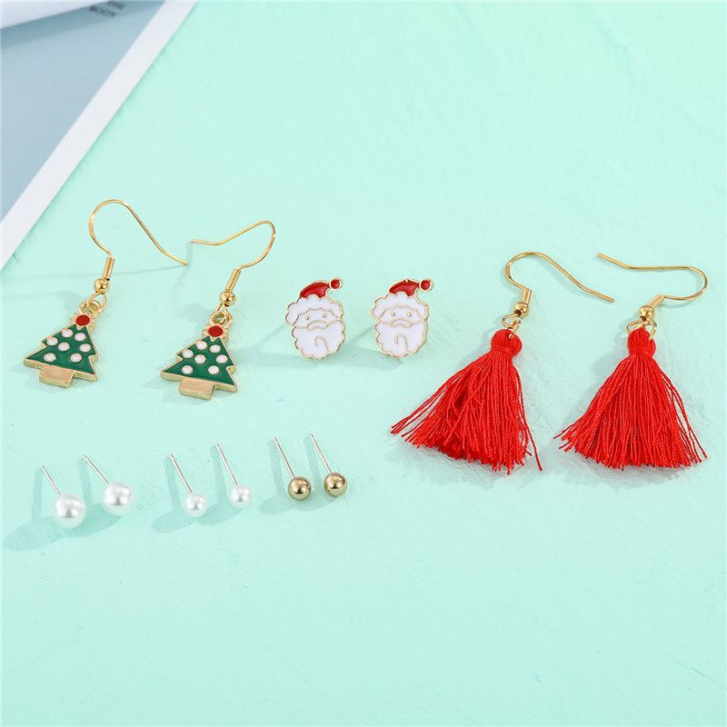Christmas Fashion Earrings Set display picture 2