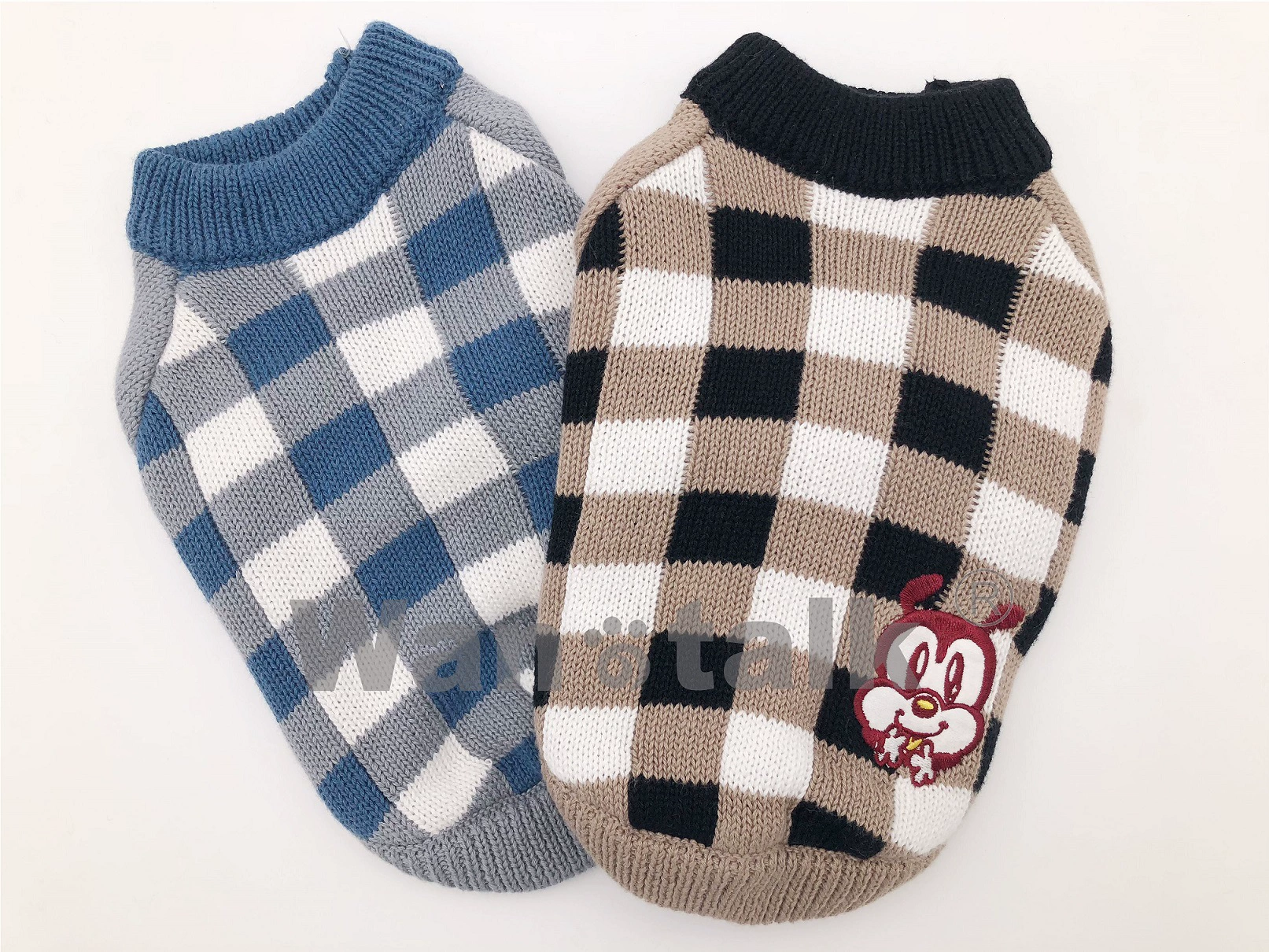 Свитер для домашних животных вязаный свитер с вышивкой свитер для собак