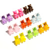 Cute accessory, fresh brand earrings, with little bears