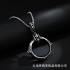 Necklace stainless steel, pendant hip-hop style, accessory, European style, simple and elegant design