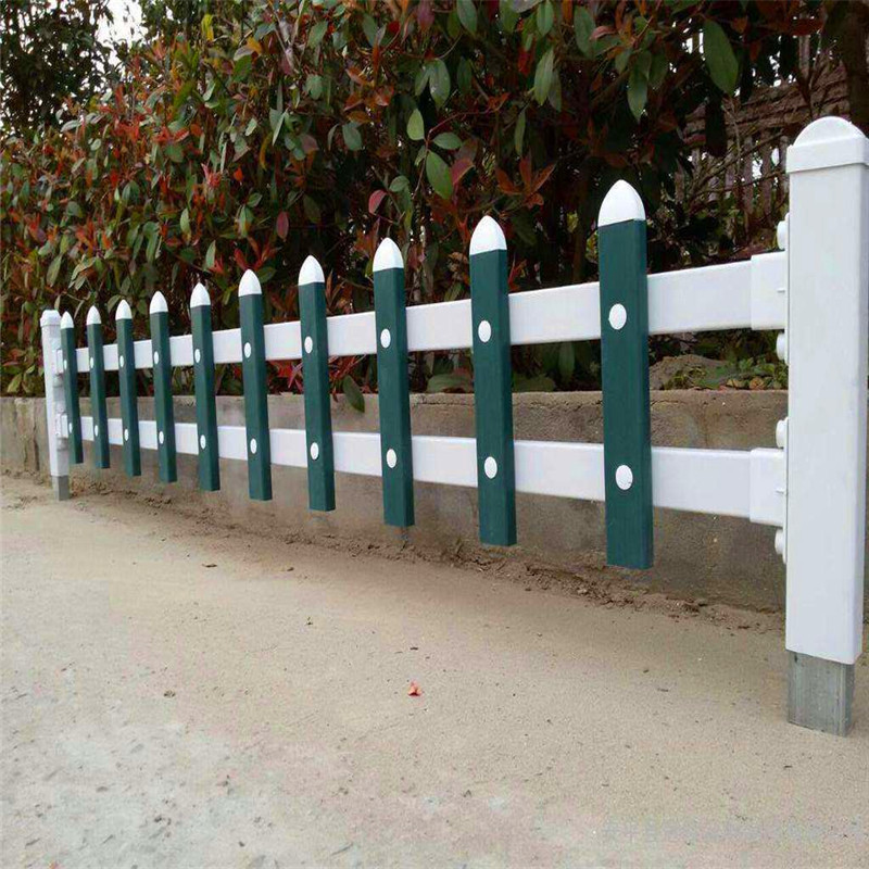 塑钢草坪护栏花园绿化带隔离PVC护栏新农村建设绿化围栏定制