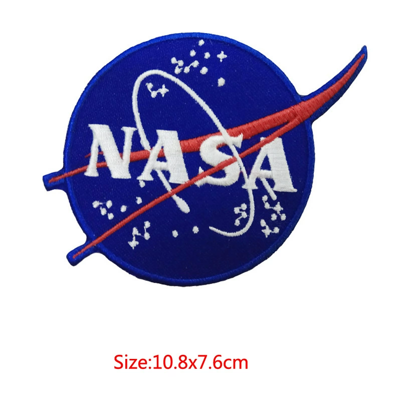 Космический астронавт, ноутбук на липучке, США, с вышивкой