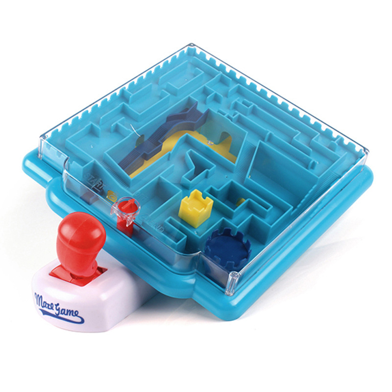 Bola de equilibrio de inteligencia para niños Juguete de descompresión de laberinto de Palma Juego de laberinto de entrada de Castillo tridimensional 3D Comercio exterior