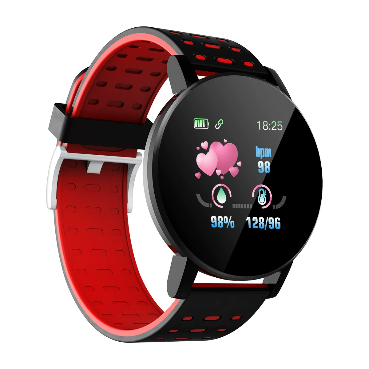 Умные часы 119plus (FitPro) Bluetooth, отслеживание пульса и артериального давления, экран 1,44" или 1,3"