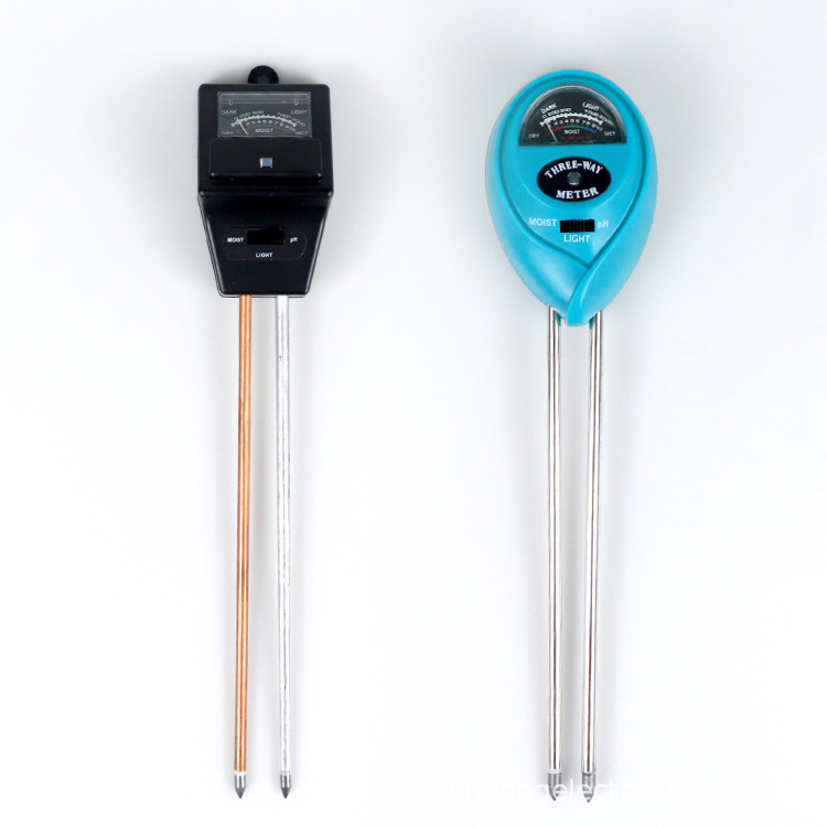 供应花盆式土壤湿度计/PH计/花盆湿度计/光度计 土壤检测仪酸碱度