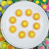 Resin with accessories, hair accessory solar-powered, hairgrip, decorations for kindergarten, handmade, sunflower