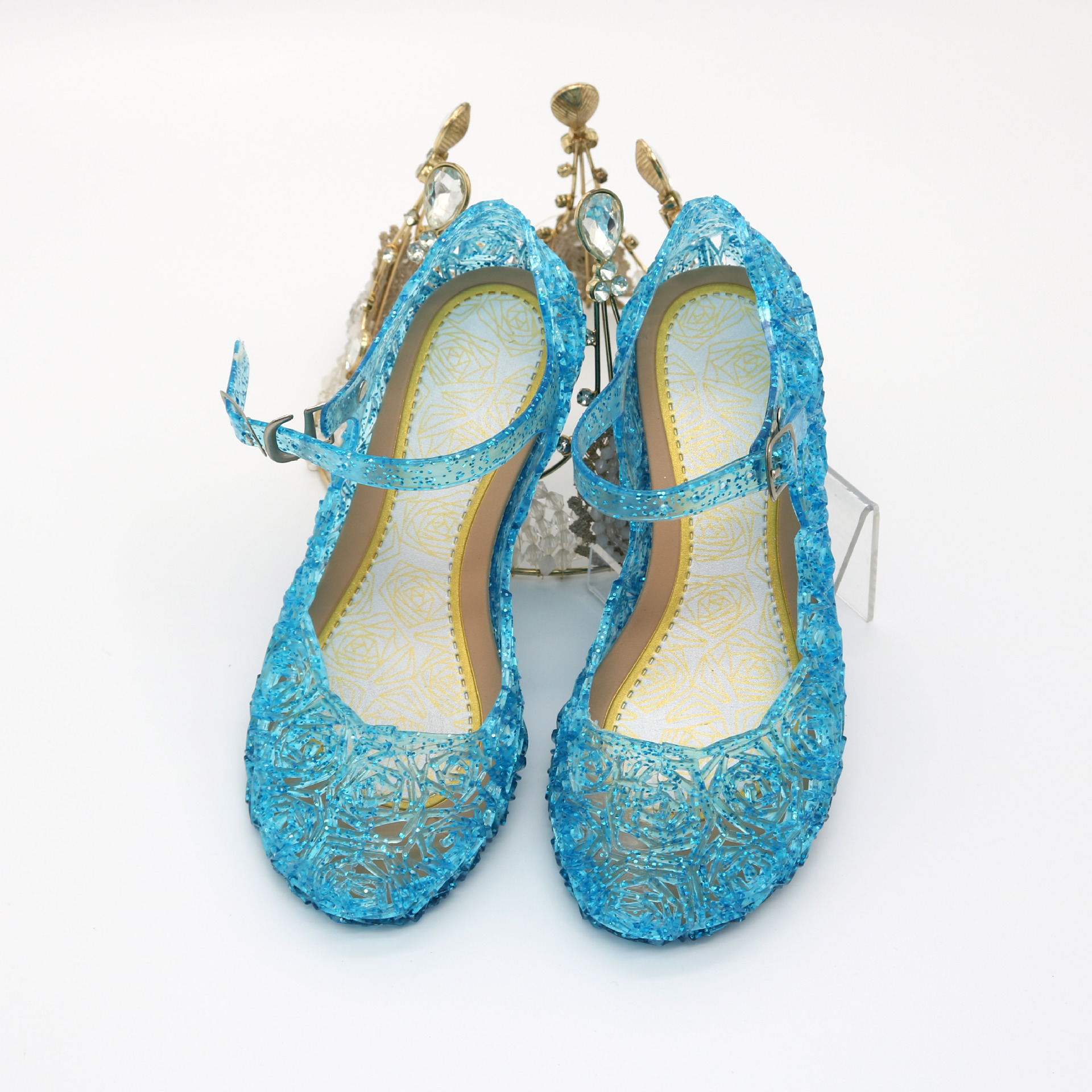 Colorful Crystal Shoes