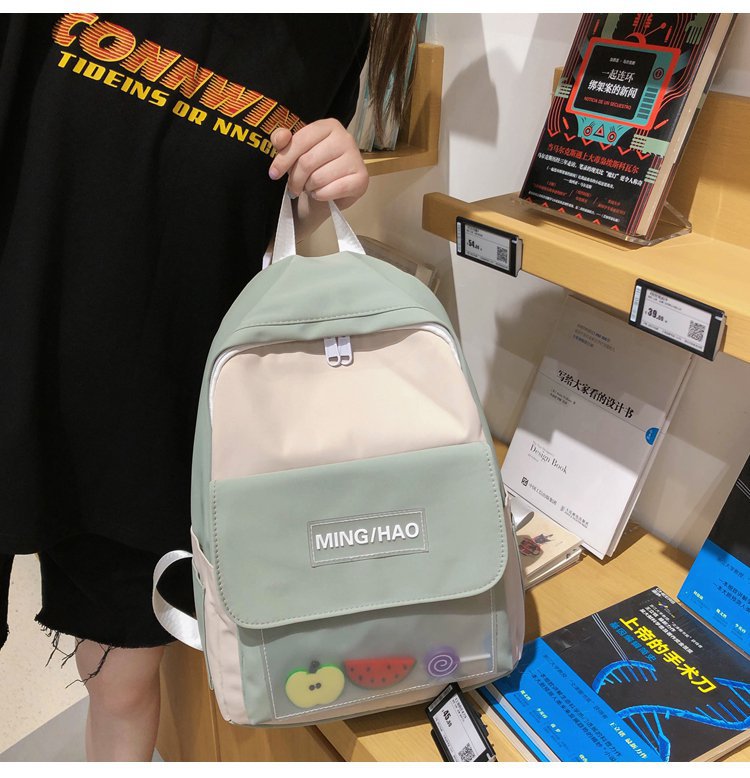 Korean College Style Creative Funny Transparent Fruit Backpack Casual Schoolbag Wholesale Nihaojewelry display picture 37