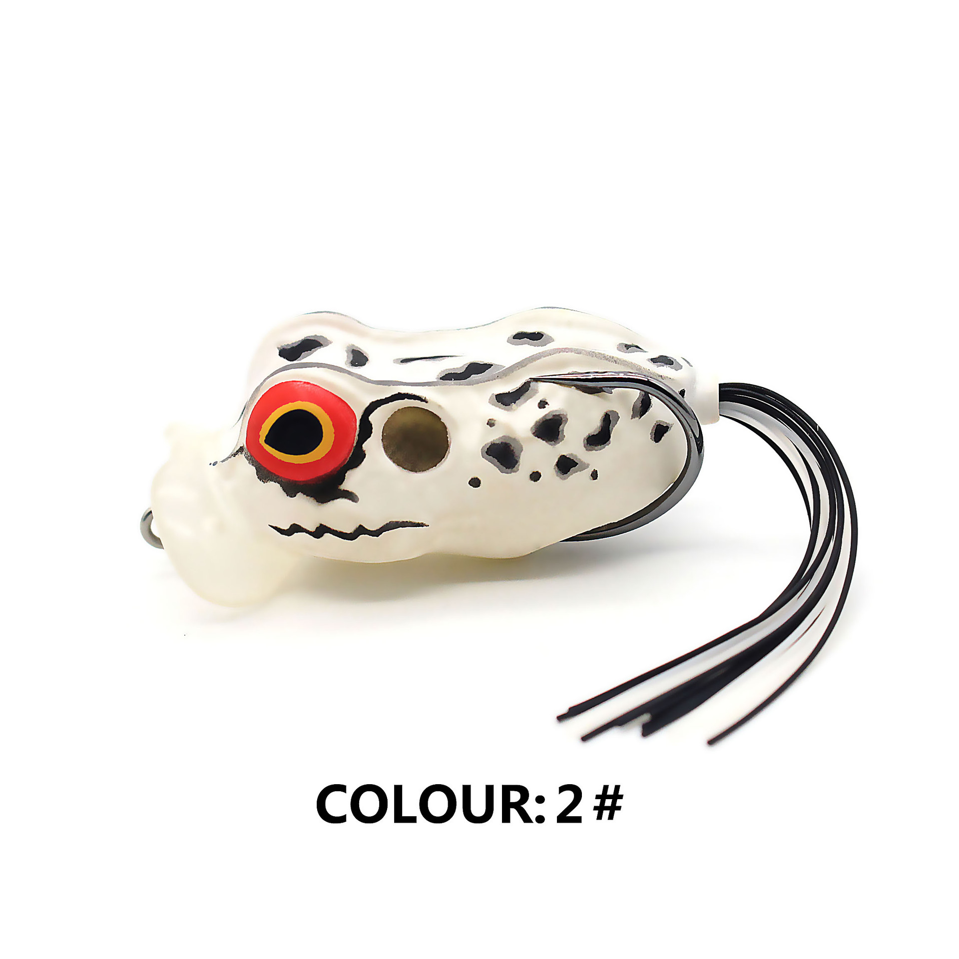 Floating Frogs Fishing Lures Soft Baits Fresh Water Bass Swimbait Tackle Gear