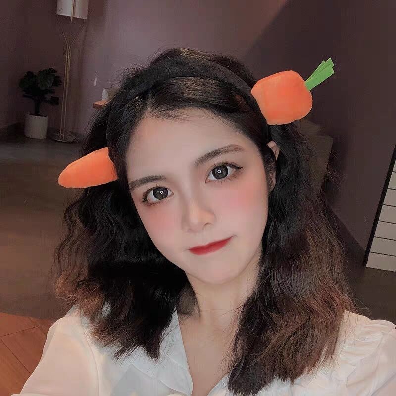 Cute Carrot Funny Shark Korean Simple Headband display picture 5