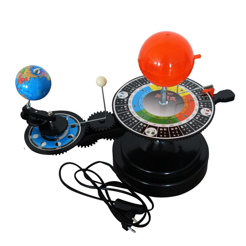 Manual three-sphere sun earth moon solar eclipse lunar eclipse earth revolution and rotation electric three-sphere