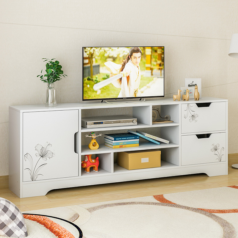 Musfil TV Cabinet Modern Simple Small Home Mini Land Cabinet Living Room Simple TV Cabinet Storage Background Cabinet