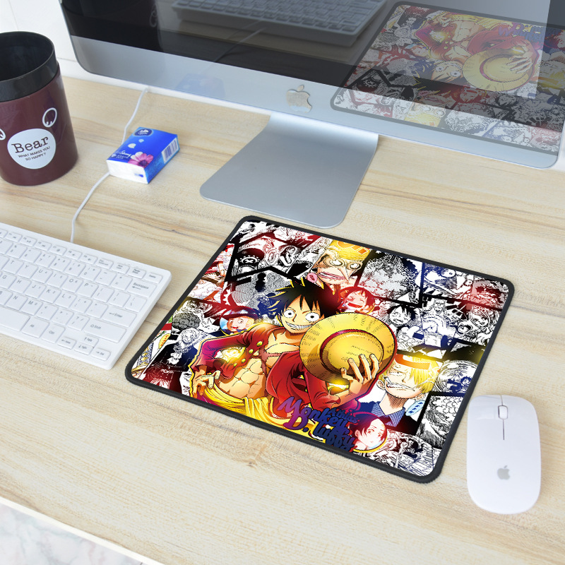 waterproof Mouse pad trumpet Pirates comic Mouse pad game originality Table mat Cartoon Catcher thickening wholesale