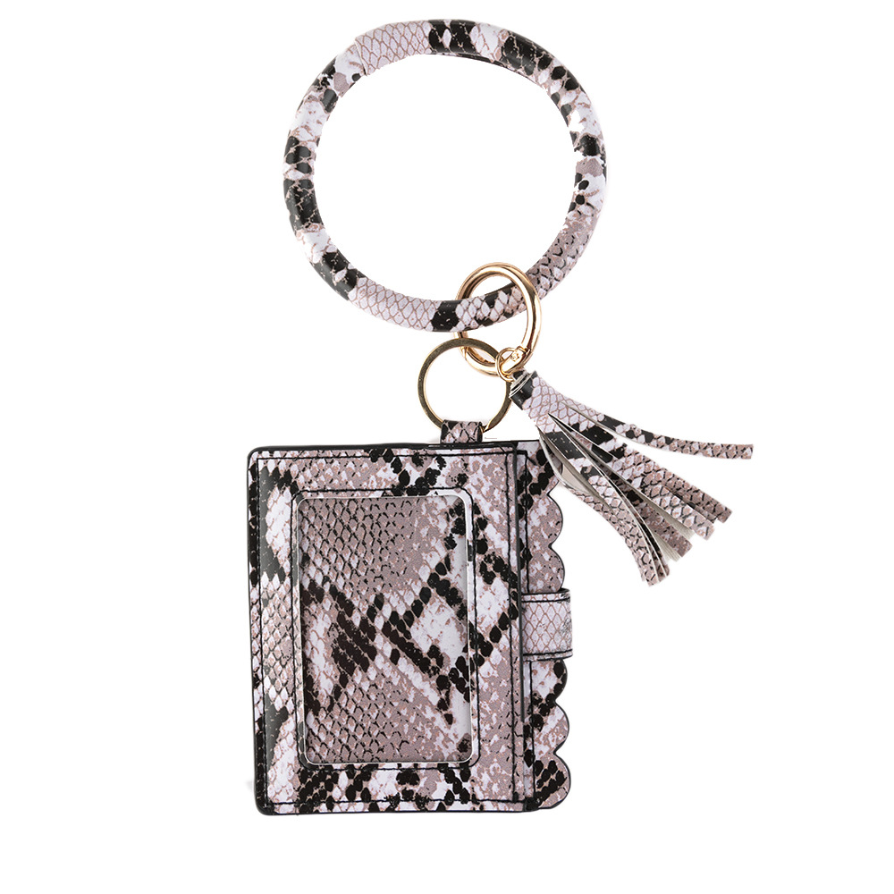 70g Weight Bag Pendant, Keychain Classification 1 Piece Quantity Holiday Occasion Pu Leather Material Plaid, Solid Color, Leopard Pattern Women'S Gender Fashion Style Fashion Plaid Solid Color Leopard Pu Leather Women's Bag Pendant Keychain 1 Piece 8