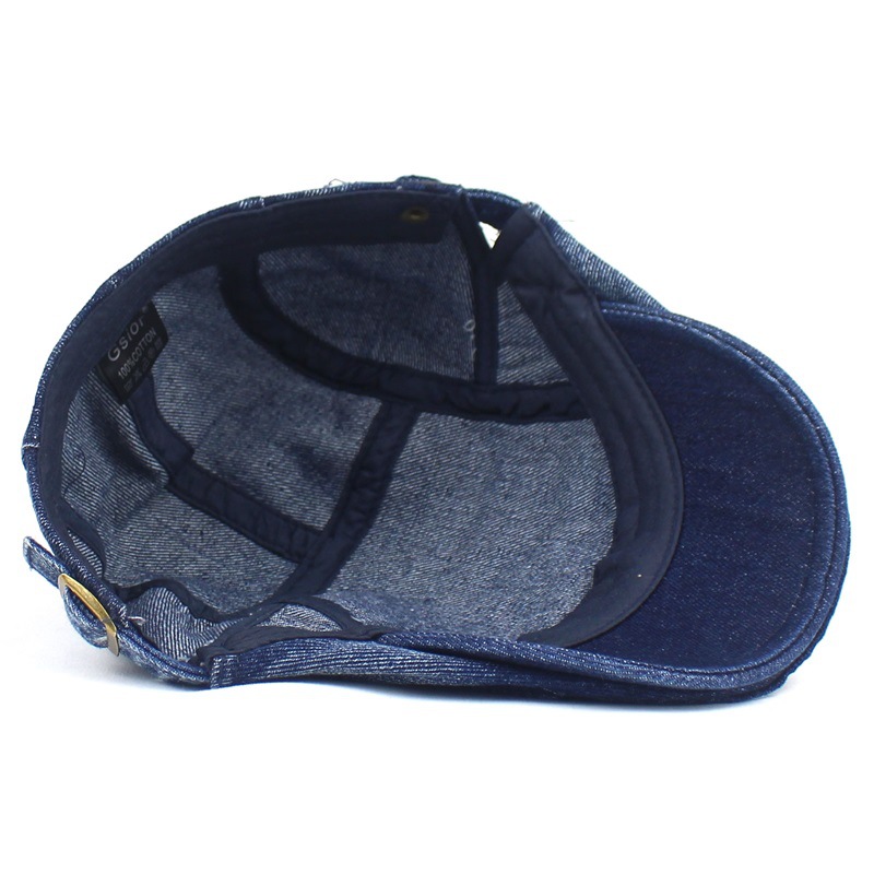 Washed Denim Beret Men's and Women's Fashion Casual Cap 2020 Yama Forward Cap AliExpress Cap