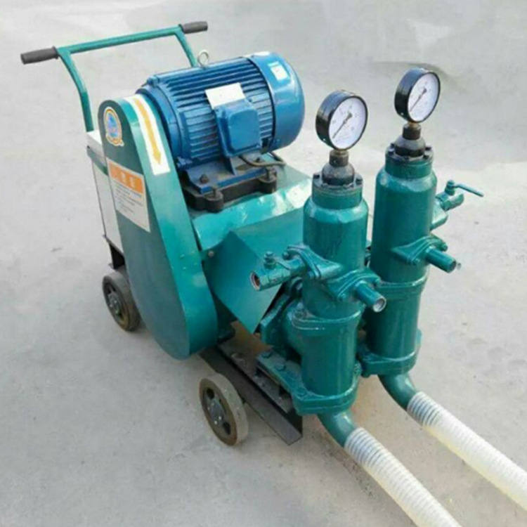 山银活塞式灰浆注浆机 UB-3单杠活塞式注浆机电动水泥灰浆注浆机