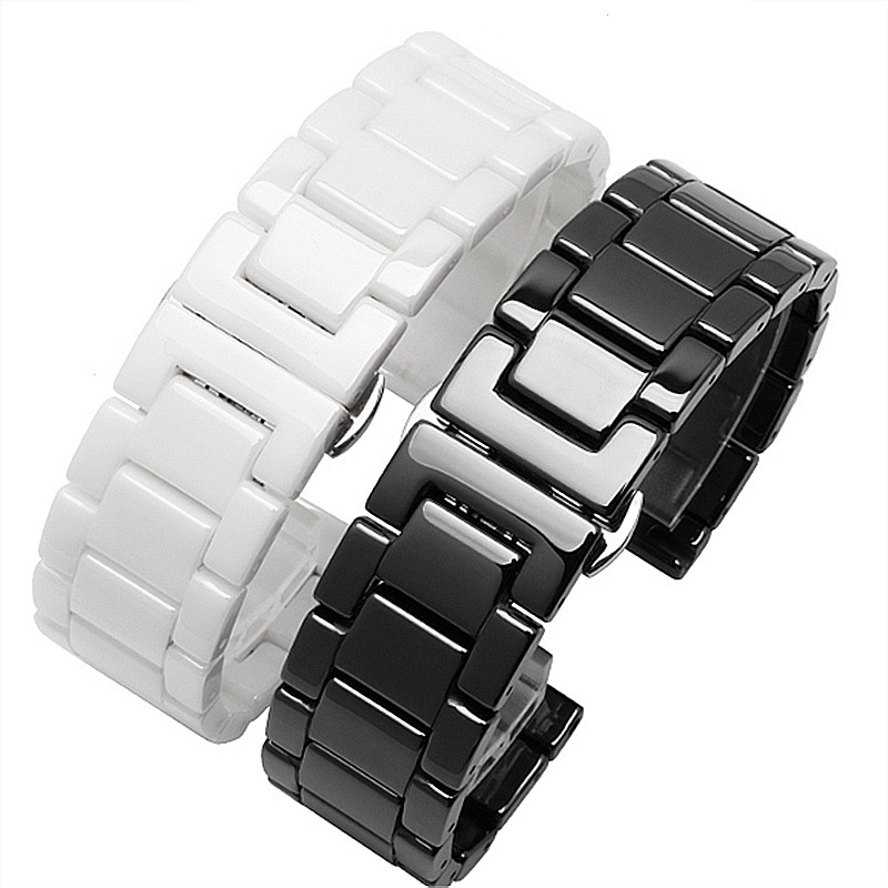 Suitable for apple apple Watch 4 Generation Samsung s4 Huami iwatch 3 Beads Ceramic Strap Bracelet 2022mm Suitable for apple apple Watch 4 Generation Samsung s4 Huami iwatch 3 Beads Ceramic Strap Bracelet 2022mm