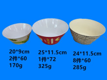 圆形密胺沙拉碗大碗酒店用品库存现货按斤称