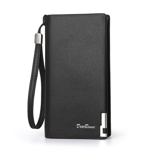 New long coin purse zipper clutch multi-card slot large capacity clutch bag men's wallet wholesale