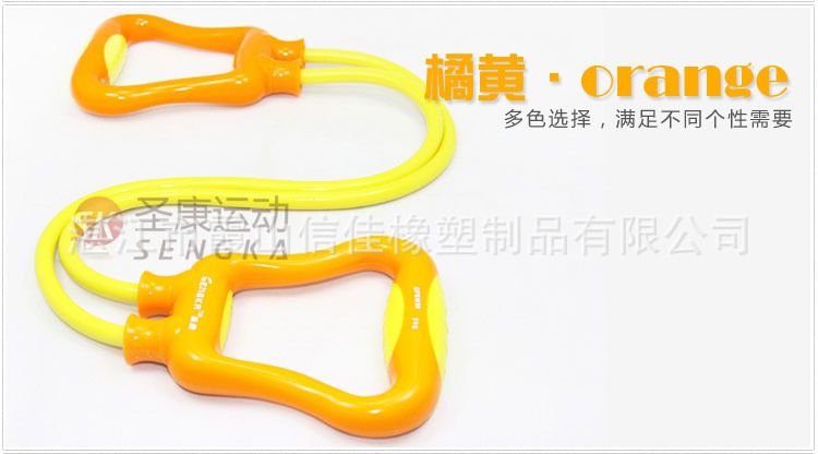 厂家供应 带把手两管拉力器  可拆卸拉力器