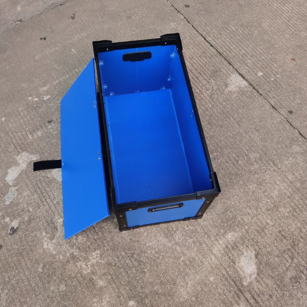 深圳东莞pp防静电中空板箱 灰色 橙色塑料瓦楞纸箱 可以设计打样