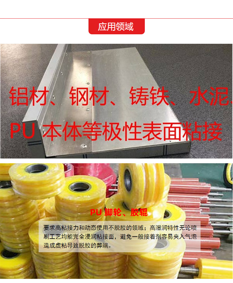 极性表面粘接-聚氨酯接着剂应用领域