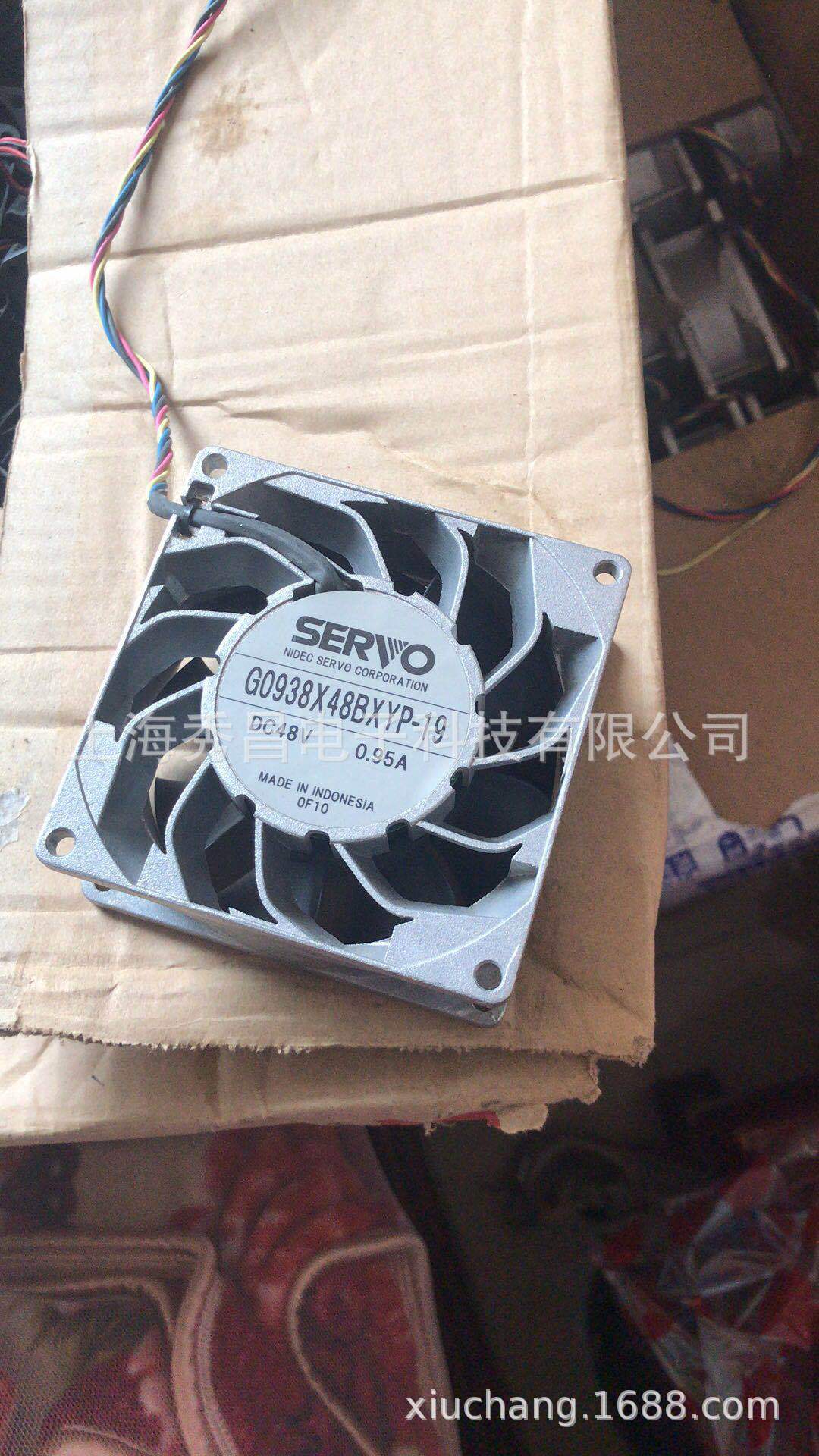 原装伺服SERVO 9038 G0938X48BXYP-19 48V 0.95A 9厘米 通信风扇