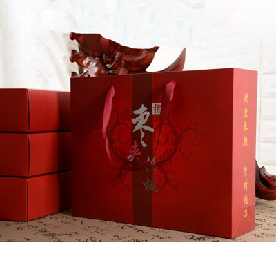 Gifts gules reticule customized LOGO Packaging box Xinjiang Jujube Ruoqiang dates Walnut packing Gift box