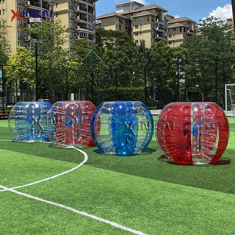 工厂热卖 批发充气碰碰球 充气拓展竞技碰撞球 彩色充气波波球