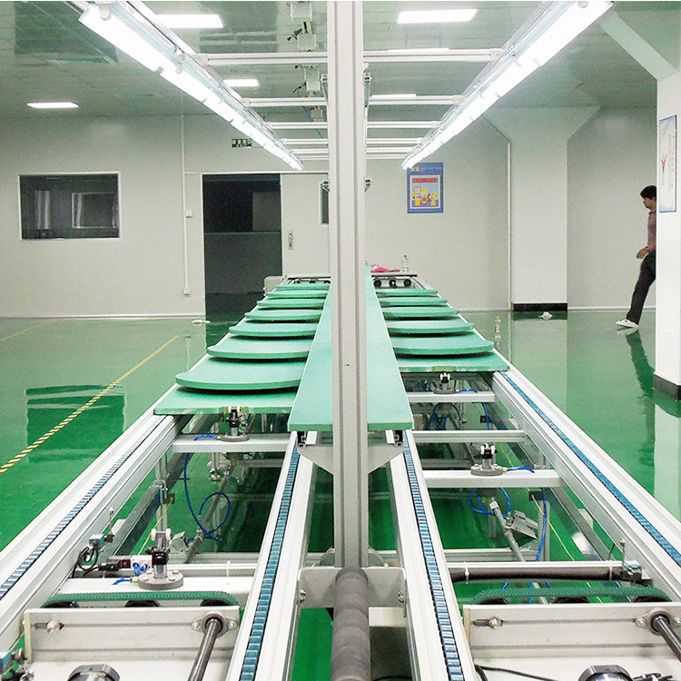 厂家直销离子切割机装配线 电焊机装配生产线双层循环组装流水线