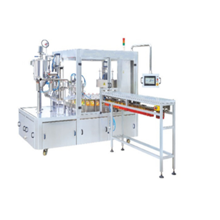 广州铭纳机械厂供应吸吸果冻给袋式全自动灌装旋盖生产线专业定制