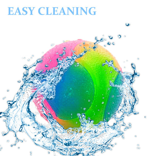 Yiwu factory's hot-selling, high-elasticity dog toy ball: small dog & Teddy pet-friendly glowing bouncy ball