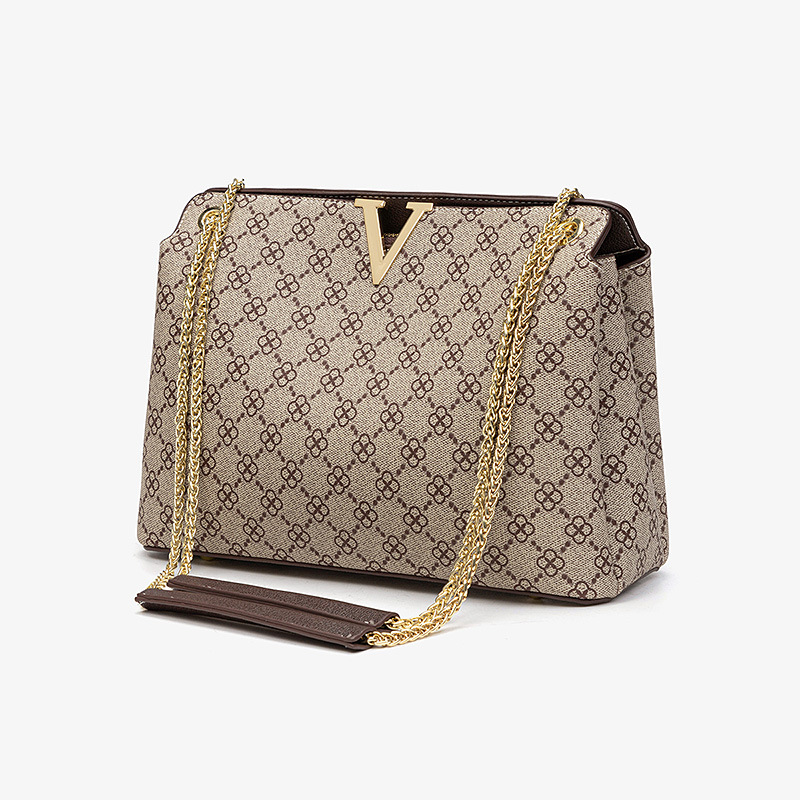 2023 Spring/summer New Fashion Easy to Wear Print Underarm Bag Fashion Flu One Shoulder Crossbody Bag Chain Handbag for Women_voghion.com