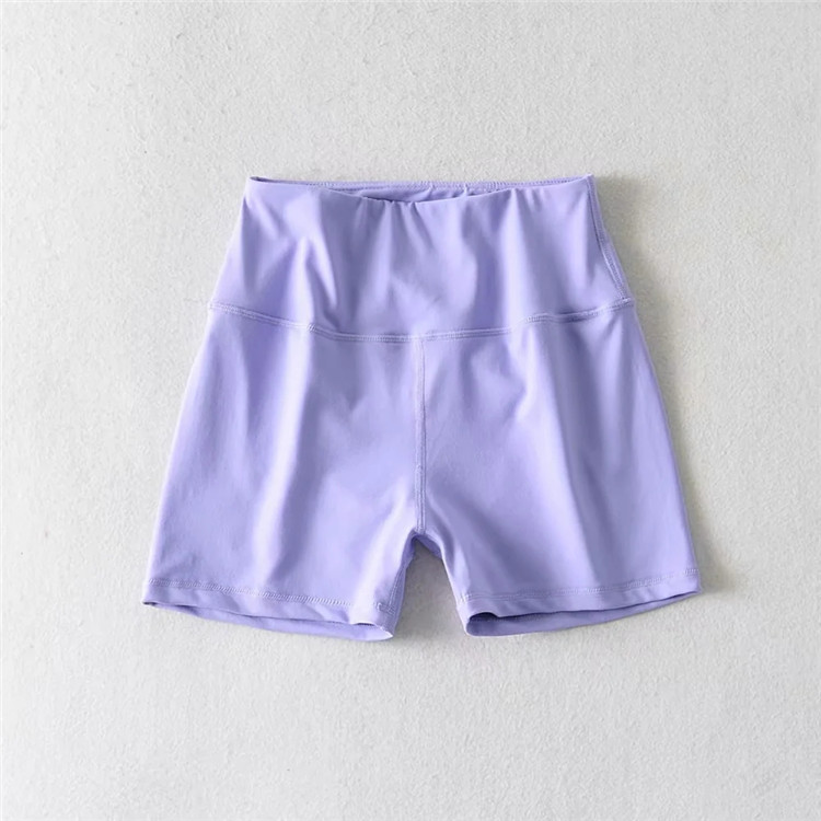 Fashion leisure pure color fitness yoga shorts NSLD13149