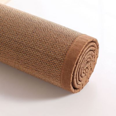 日式竹編地墊餐廳客廳茶道地毯竹地毯瑜伽墊涼席飄窗墊支持定制