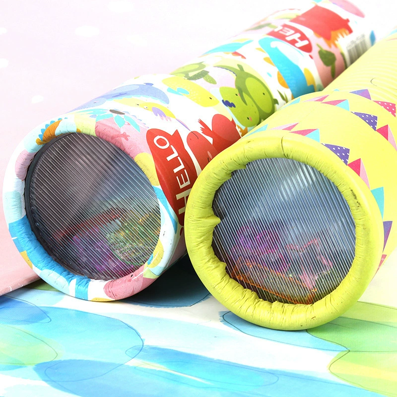 Big cartoon kaleidoscope, rotating magic variable smart toy
