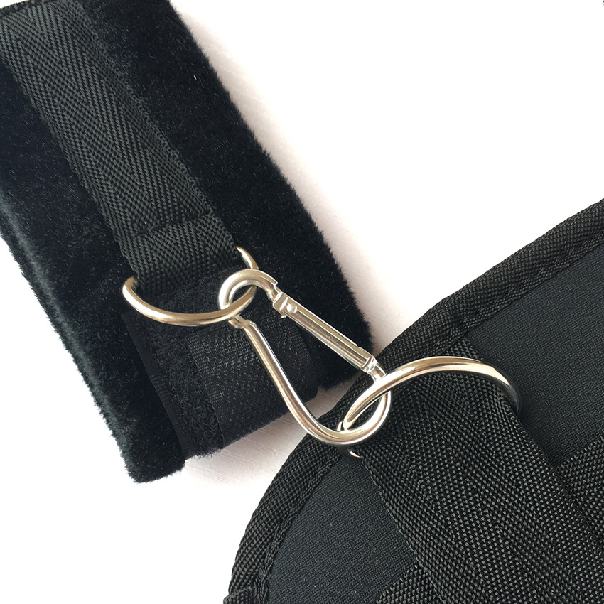 SM Slave Sex Toy Kit Open Leg Bed Restraints Neck Pillow Hand Ankle Cuffs Soft BDSM Bondage Sextoy Adult Sex Game 18+ Accessory