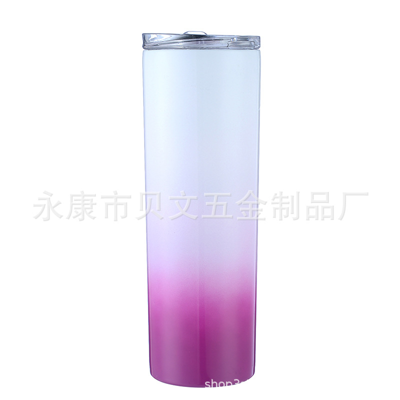 渐变色-上白下红