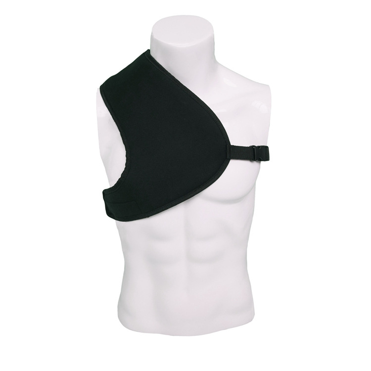 thumbnail image 1 of Almohadilla protectora para tiro, hombrera a prueba de golpes con correa ajustable Almohadilla protectora para hombros para absorción de impactos (negro/), 1 of 5
