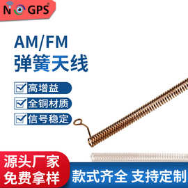 NOGPS 收音机弹簧天线 AM FM 全铜内置天线 厂家直销 欢迎订购