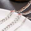 Accessory stainless steel for beloved, necklace, European style, simple and elegant design, does not fade