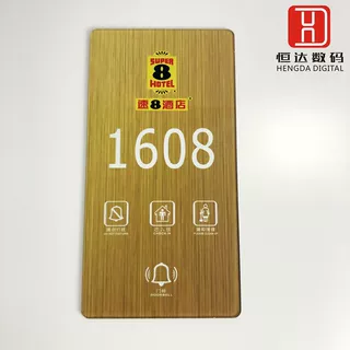 公明松岗UV彩印加工 酒店房门打印 亚克力指示牌印刷