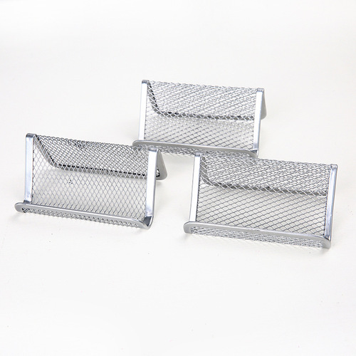 Office supplies metal business card holder, business card holder, business card box, mobile phone stand, tabletop, business card holder, business card holder