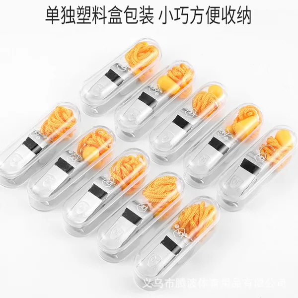 OK stainless steel whistle wholesale outdoor treble life-saving whistle football basketball referee metal whistle factory direct sales