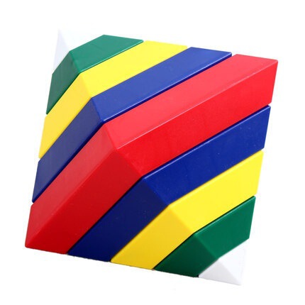 Kebo Variety Golden Tower Magic Tower Puzzle Pyramid Toy Smart Assembling Assembling Shape Early Education Diamond Building Blocks